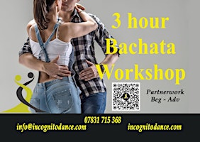 3 hour Bachata Dance Workshop - All levels primary image