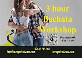 Image principale de 3 hour Bachata Dance Workshop - All levels