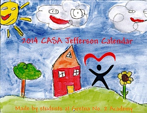 2014 CASA Jefferson Calendar primary image