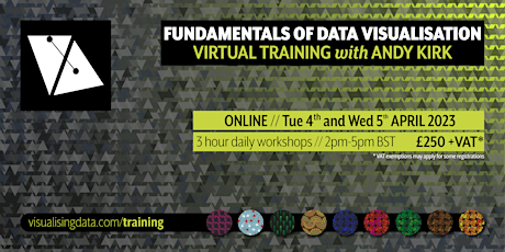 Fundamentals of Data Visualisation | Virtual Training with Andy Kirk primary image
