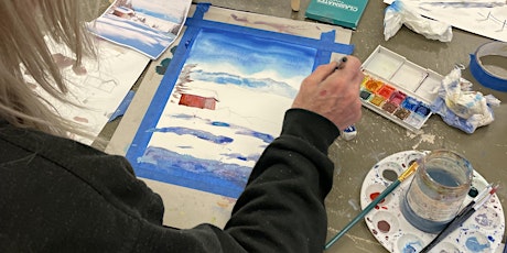 Teenage Watercolour Painting Workshop | Teenage Art Class primary image