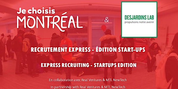 Recrutement Express - Édition Start-ups 