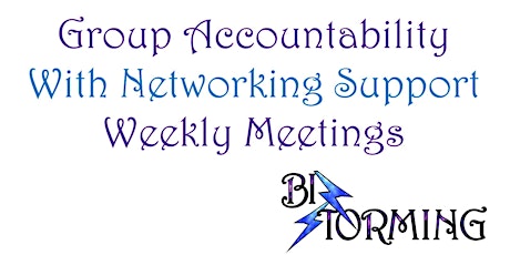 Group Accountability/Networking Metting