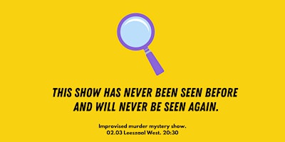 Improvised Murder Mystery & Jam!