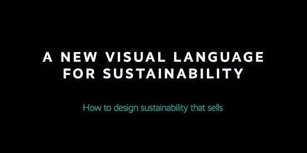 A New Visual Language for Sustainability