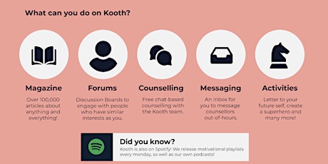 Children's Mental Health Week: Kooth Info Sessions for Students