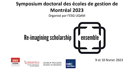 Symposium doctoral - Doctoral symposium  Montréal 2023