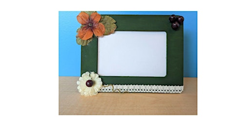 Adult Craft: Picture Frame Decorating