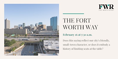 The Fort Worth Way