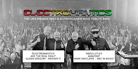 ELECTROMANTICS  LIVE AT WALSHAW SPORTS CLUB SATURDAY 18TH MARCH primary image