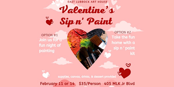 Valentine's Day Sip n' Paint