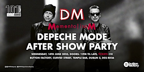 Depeche Mode Memento Mori After Show Party, Dublin, Ireland
