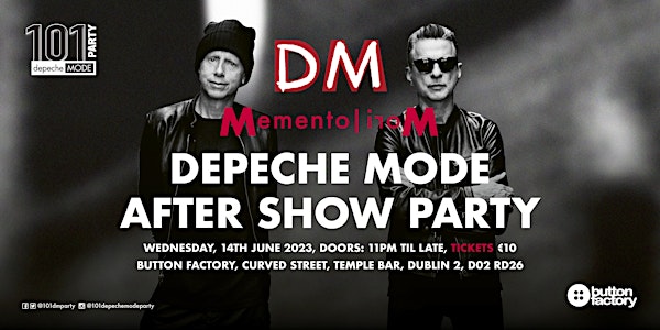 Depeche Mode Memento Mori After Show Party, Dublin, Ireland