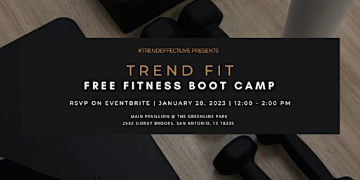 TREND FIT: Free Fitness Bootcamp w/ Kimberly Stephens