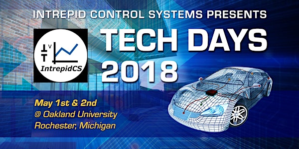 Intrepid Tech Days 2018 - Day 2 (IoT / Data Logging / Powertrain / CAN FD)