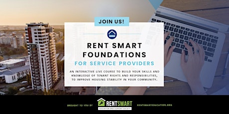 Imagen principal de BC RentSmart Foundations Virtual Course: March 7, 8 + 9