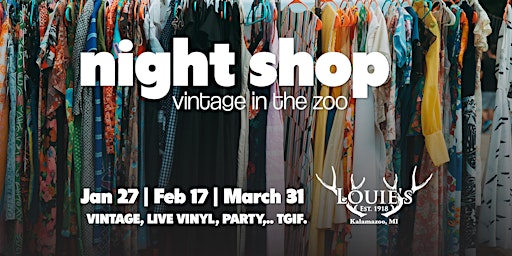 Vintage in the Zoo presents: Night Shop | Vintage + Handmade Pop-Up Market