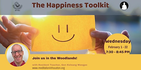 Happiness Toolkit with Gen Kelsang Wangpo