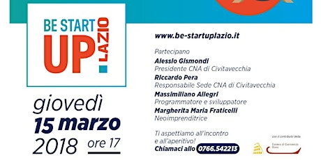 Immagine principale di Presentazione Sportello per le nuove imprese - Be Start Up Lazio 