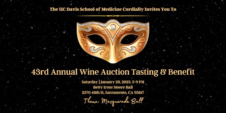 43rd Annual Silent Auction and Wine Tasting Benefit