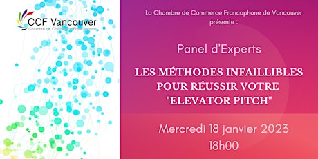 Panel d'Experts : L'Elevator Pitch primary image
