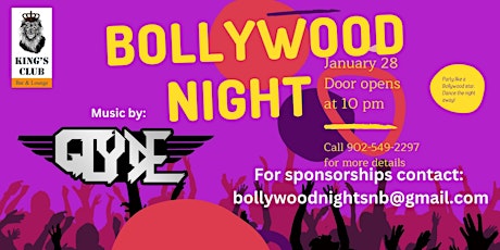 Bollywood Night - Moncton