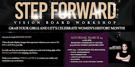 Step Forward! Vision Board Workshop primary image