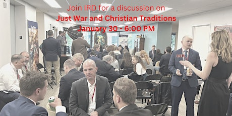 Just War and Christian Traditions Book Discussion