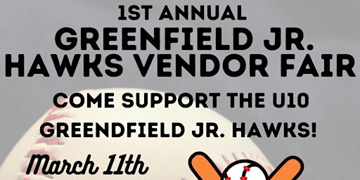 Greenfield Jr Hawks Vendor fair