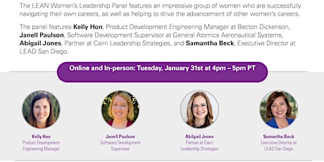 Women's Leadership Panel - Sponsored by ResMed (Online event)