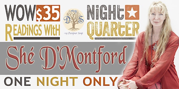 Shé D'Montford Appearing at The NIght Quarter