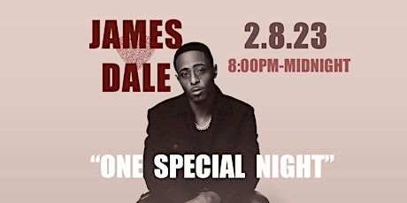 James Dale “One Special Night”  Event.