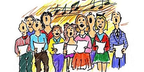 Vrijeschoolliederen koordag Singing all together