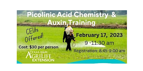 Picolinic Acid Chemistry & Auxin Training