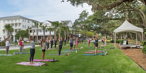 Yoga in Waterfront Park - Daniel Island