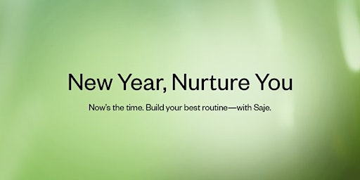 New Year, Nurture You!