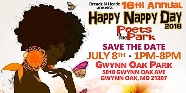 Happy Nappy Day Poets in the Park 2018