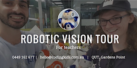 Robotic Vision tour for teachers primary image