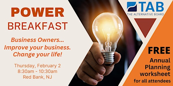 Power Breakfast - Business Owner Insights and Networking