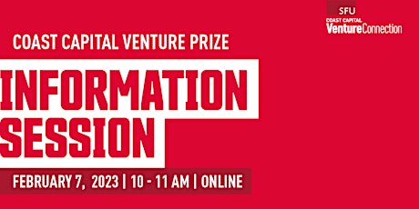 Venture Prize 2023: Information Session