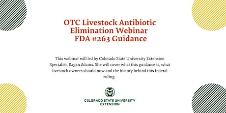 OTC Livestock Antibiotic Webinar