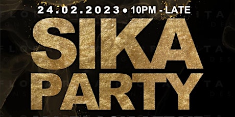 SIKA PARTY - ALL BLACK AFFAIR primary image