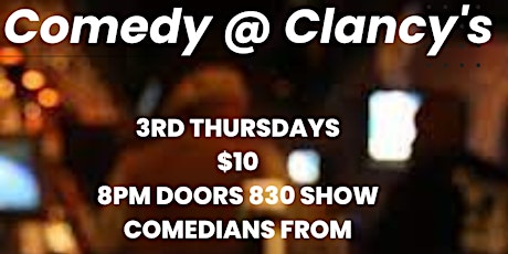 Comedy at Clancy's