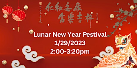 Imagem principal do evento Lunar New Year Festival