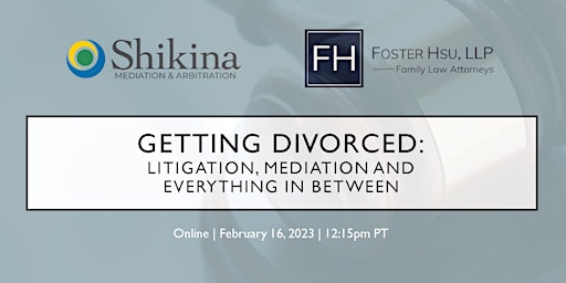 Getting Divorced: Litigation, Mediation and Everything in Between
