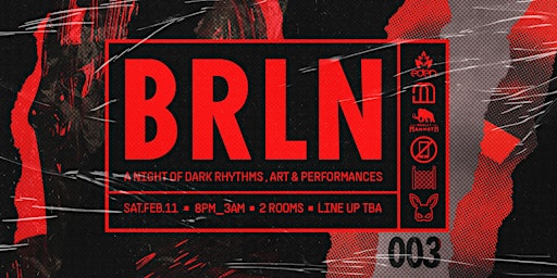 BRLN _003 - A Night of Berlin Inspired Rhythms