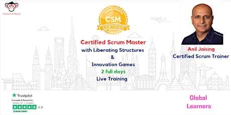 Certified ScrumMaster (CSM) - In-Person Training