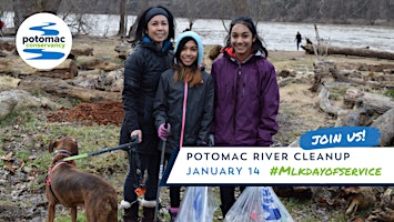 Potomac River Cleanup Day of Service 1/14/23