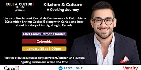 Kitchen & Culture Season 2  #3 - Cooking with Chef Carlos Ramon Morales