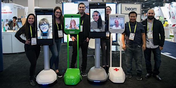 Beam In to ICRA via Telepresence Robot